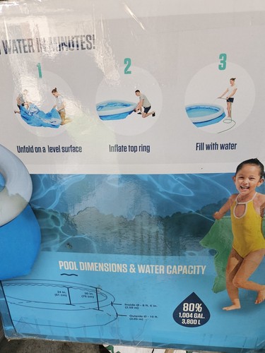 One pool set bestway feet - pool,