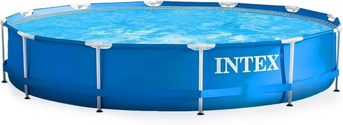 Piscina redonda con marco - piscina,