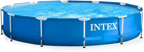 Piscina redonda con marco - redonda,